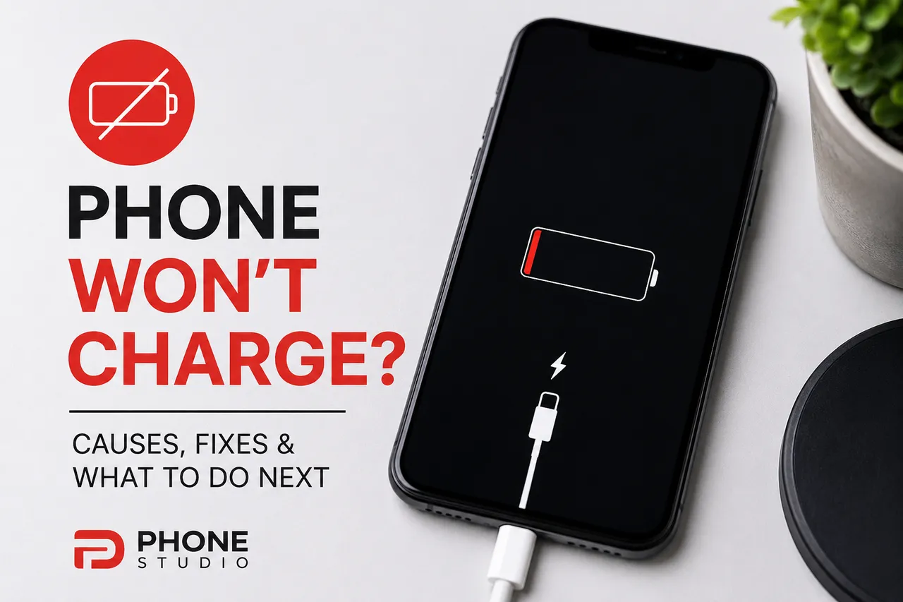 Phone won’t charge? How to tell if it’s the cable, the port, or the battery