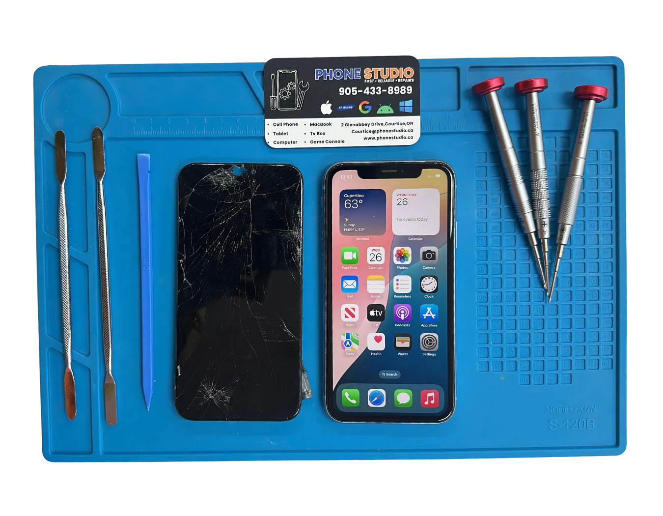iPhone screen repair — Phone Studio